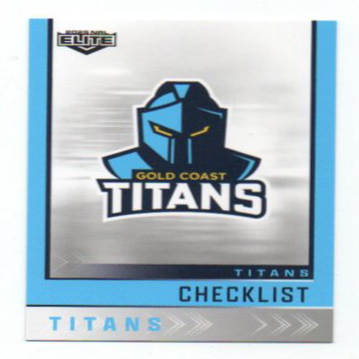 2025 Nrl Elite Base Common (046) Titans Checklist