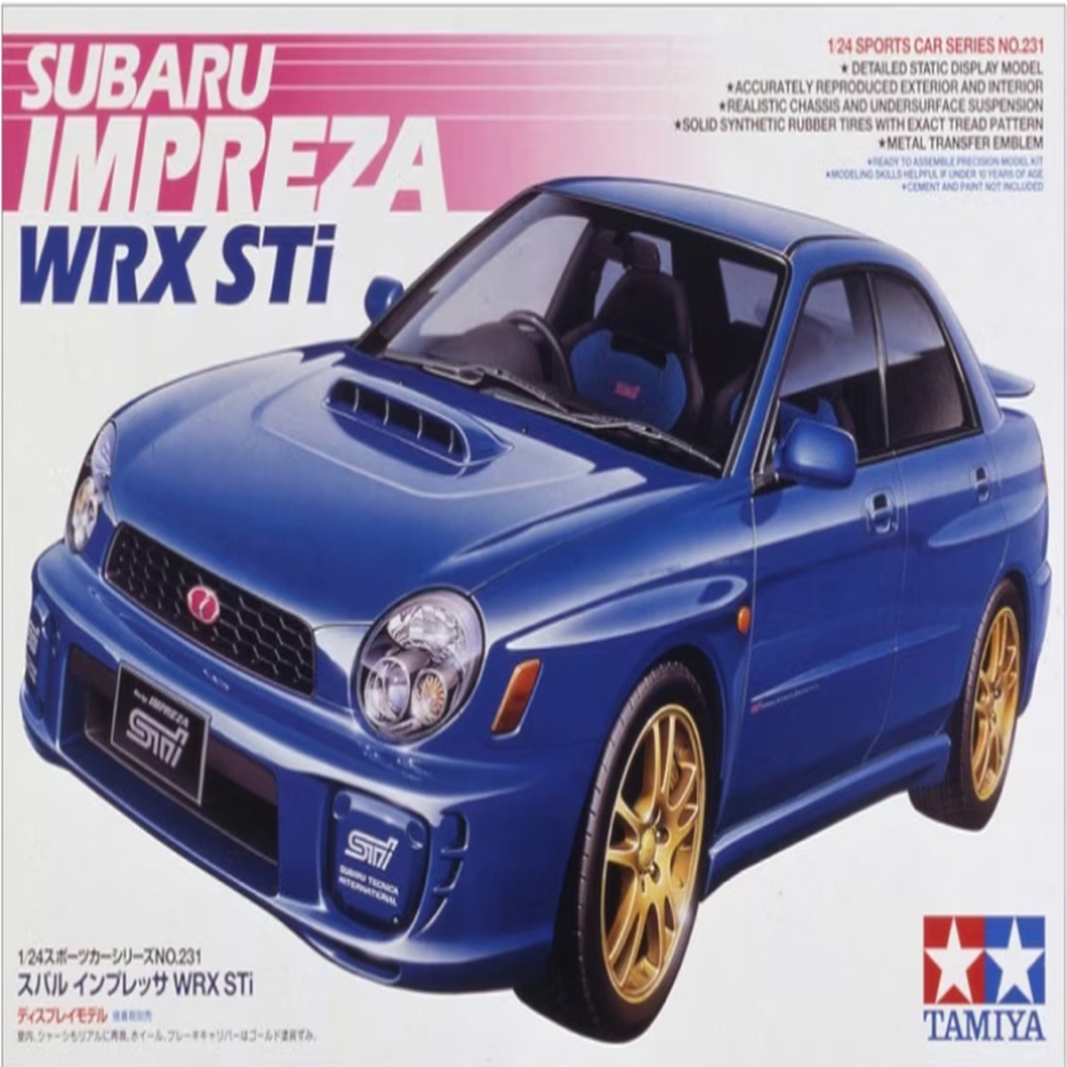 Tamiya 24231 1/24 Subaru Impreza STi