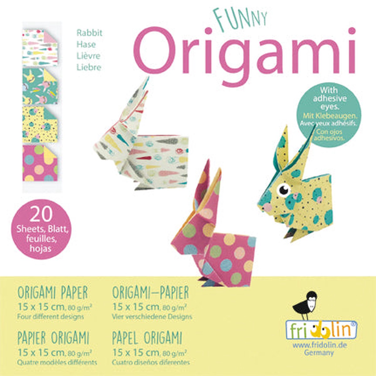 3D Origami Rabbits