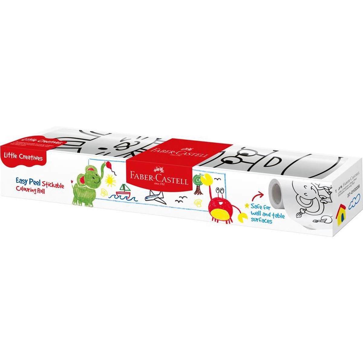 Easy Peel Stickable Colouring Roll