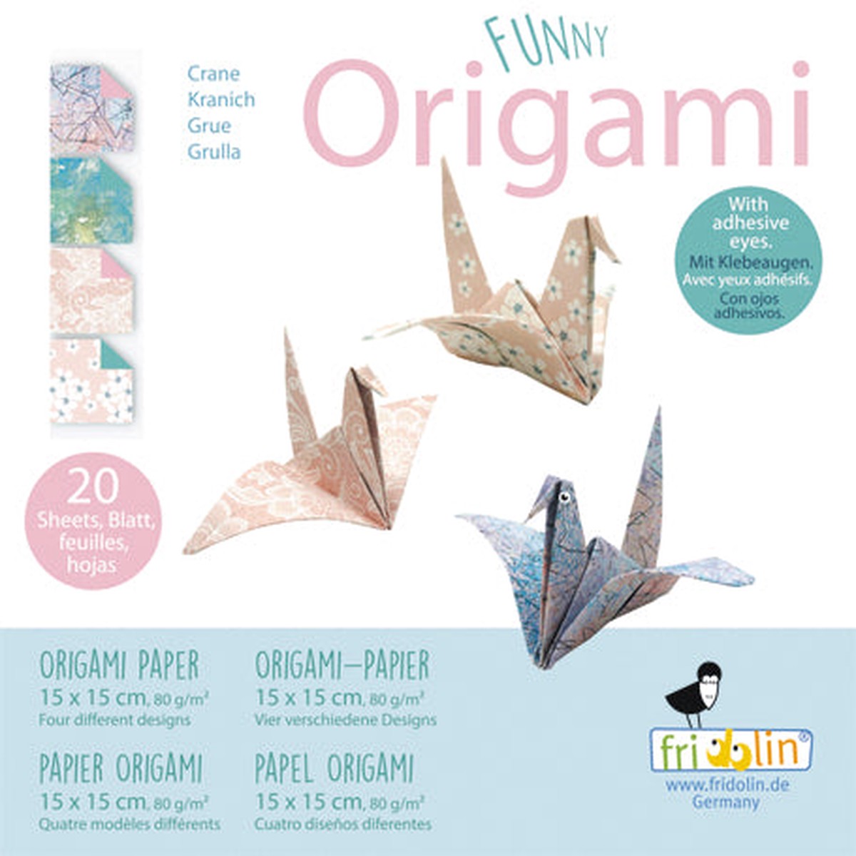 3D Origami Cranes