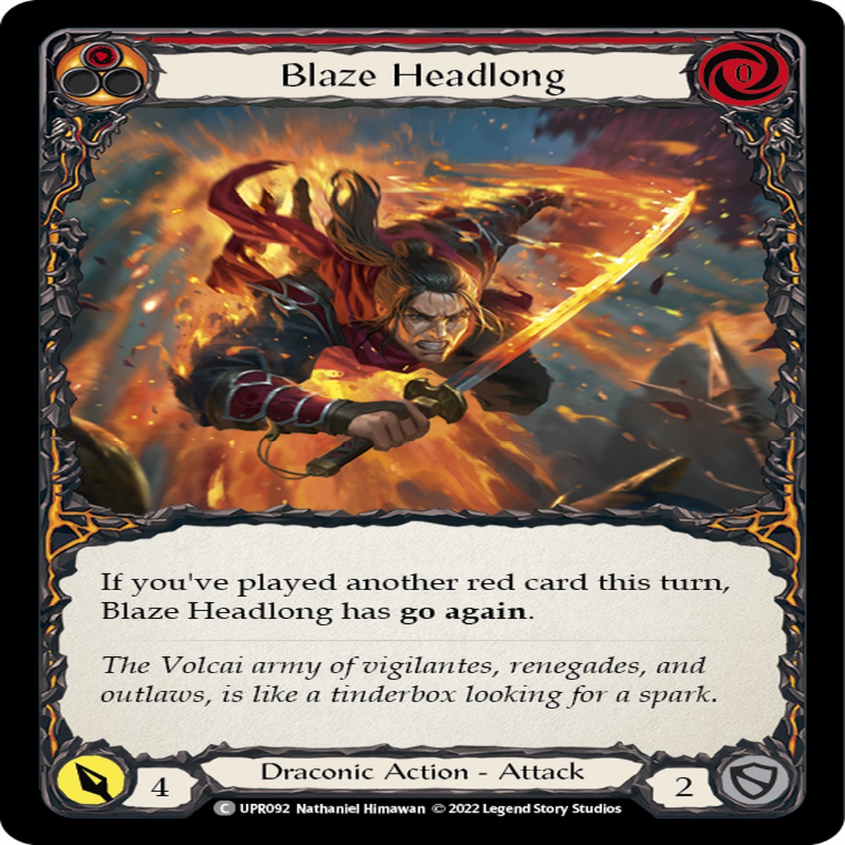 Blaze Headlong [UPR092] (Uprising) - NM