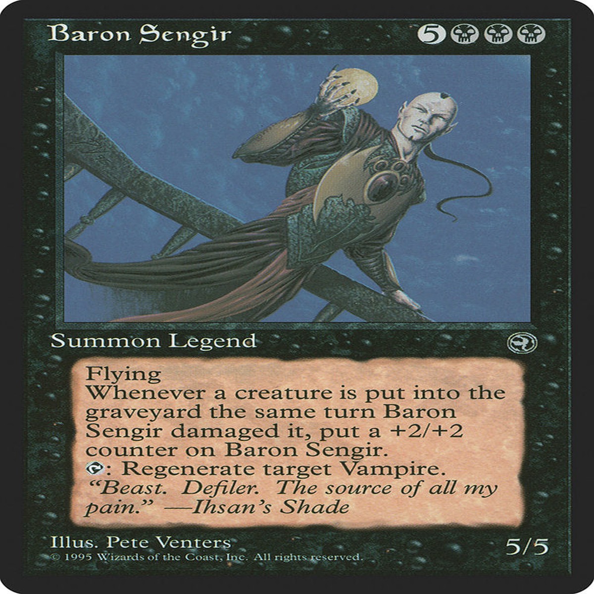 Baron Sengir [Homelands] - NM