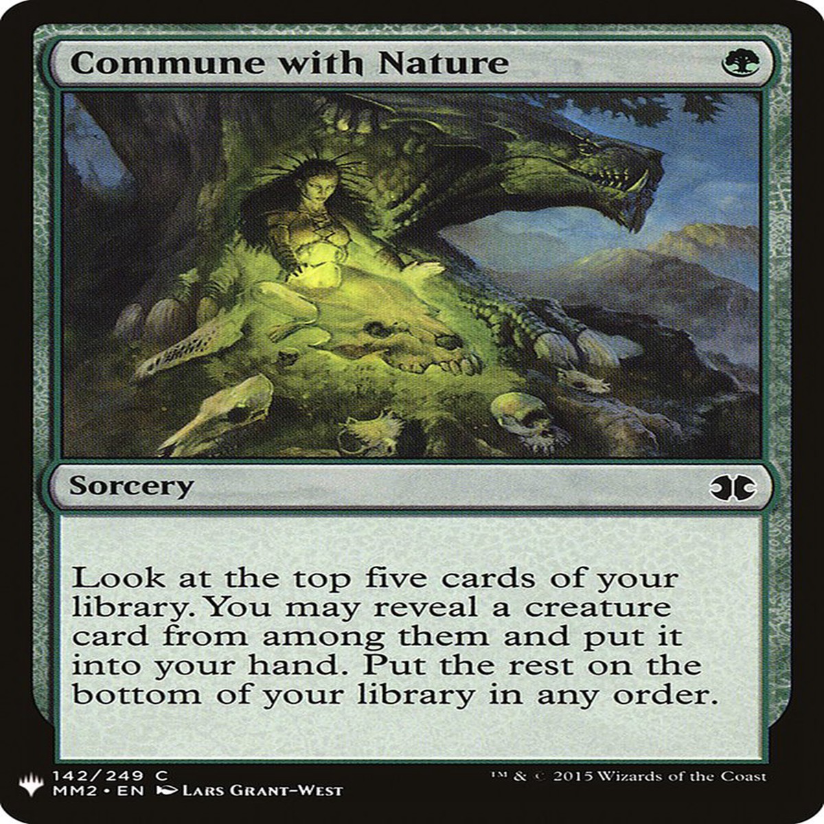 Commune with Nature [Mystery Booster] - Near Mint/Excellent