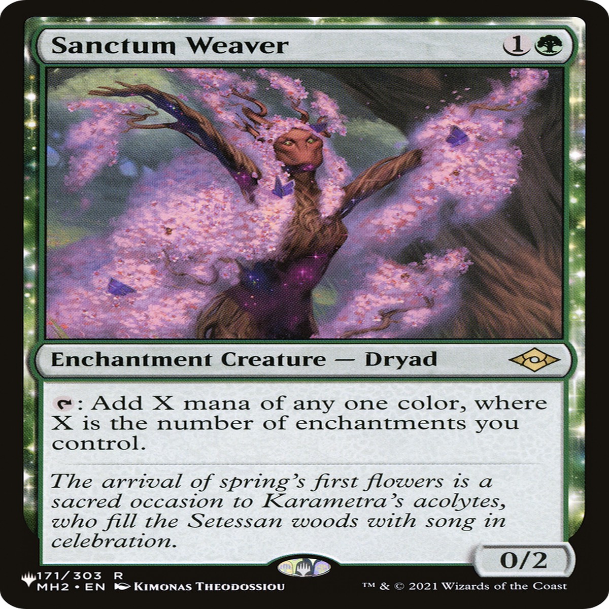 Sanctum Weaver [The List] - Near Mint