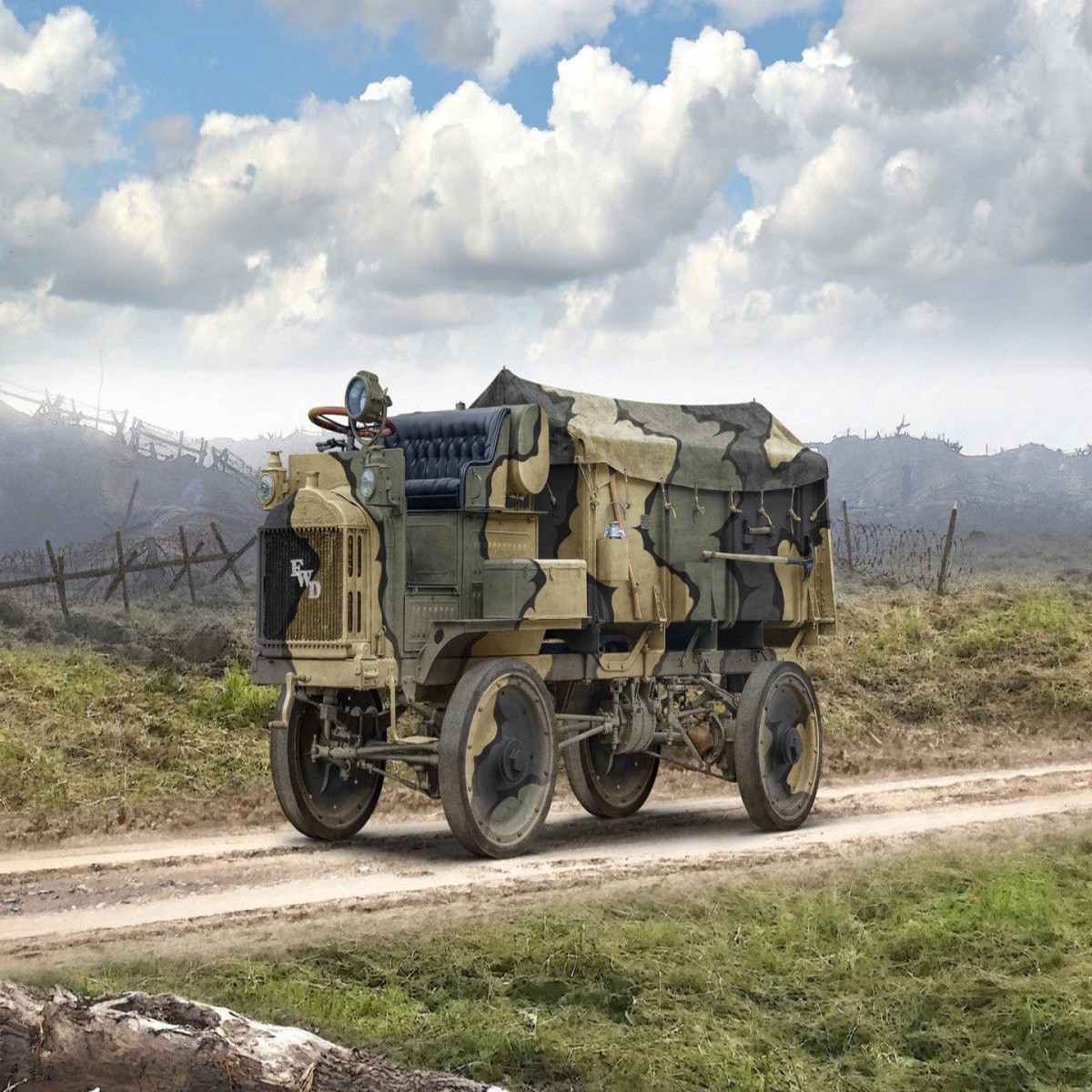 ICM 1:35 FWD Type B WWI U.S. Ammunition Truck - ICM35656