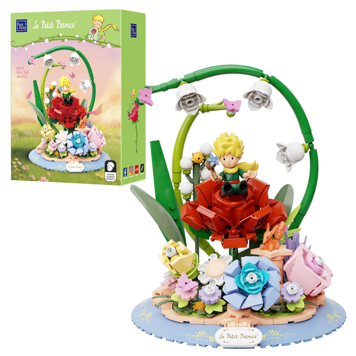 Pantasy Le Petit Prince Rose Tale - 304 pcs - PA86337