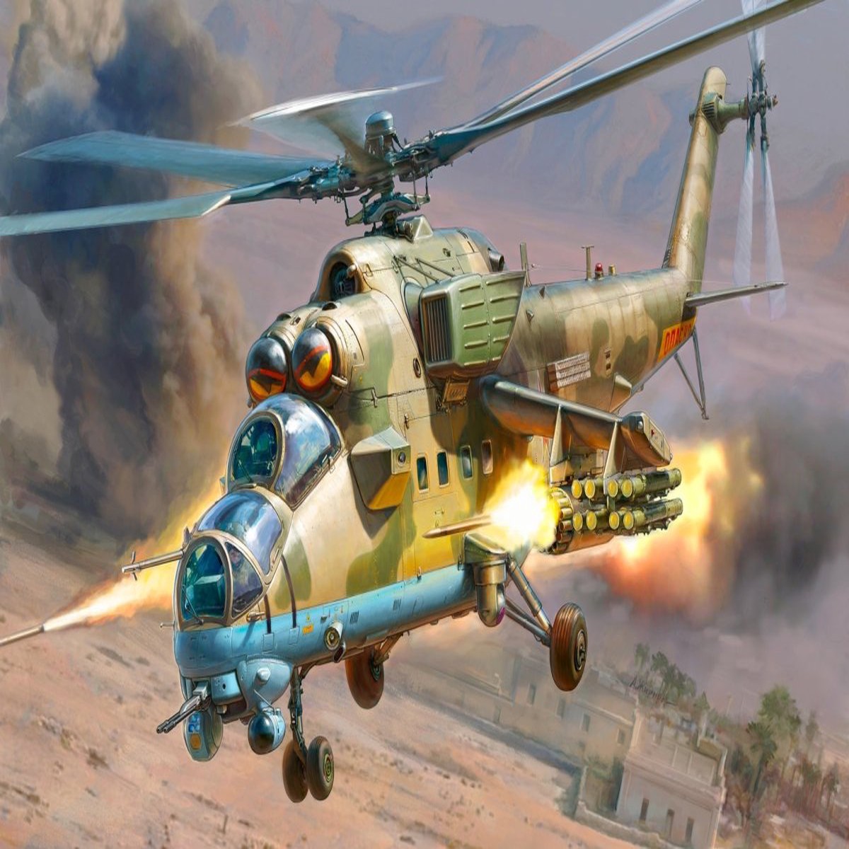 Zvezda 1:48 MIL Mi-35 M 