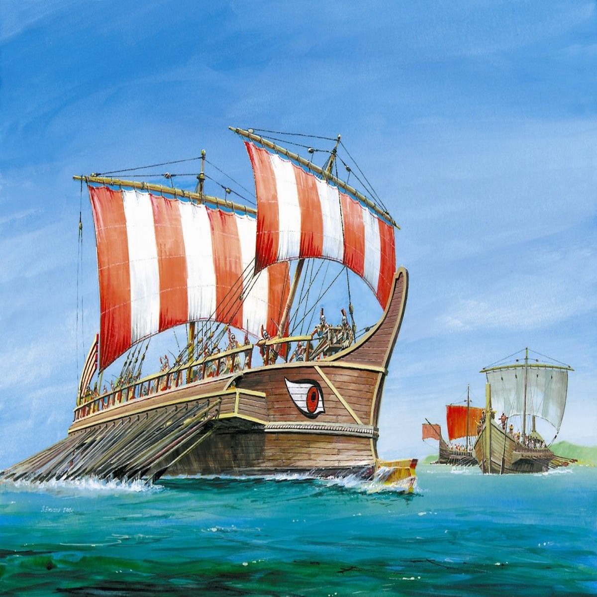 Zvezda 1:72 Greek Triera RR - Z8514
