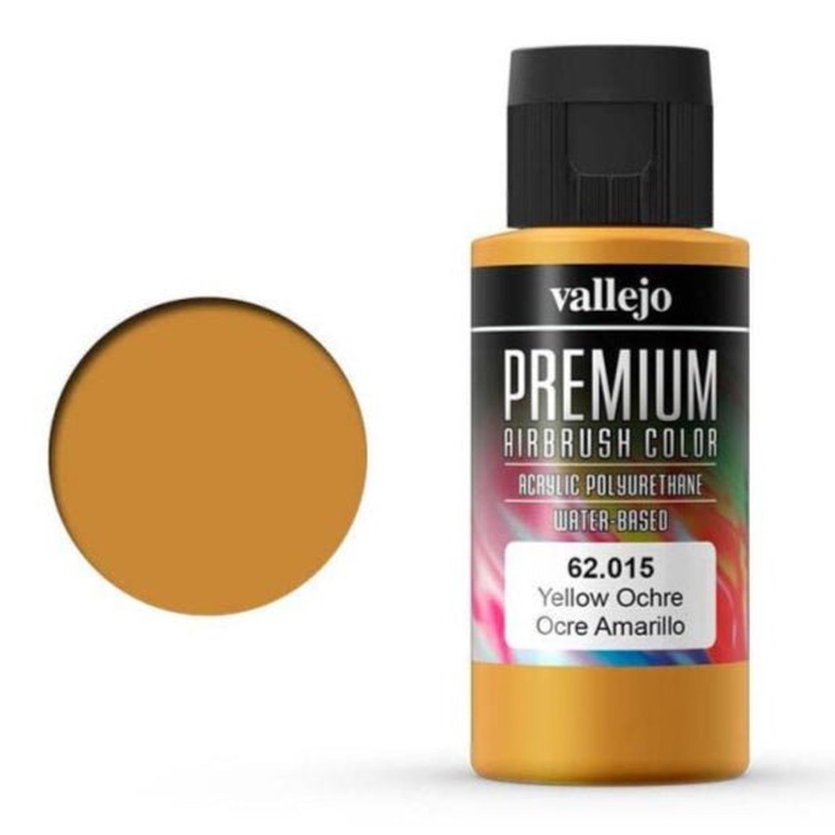 Vallejo Premium Color 60ml  Yellow Ochre