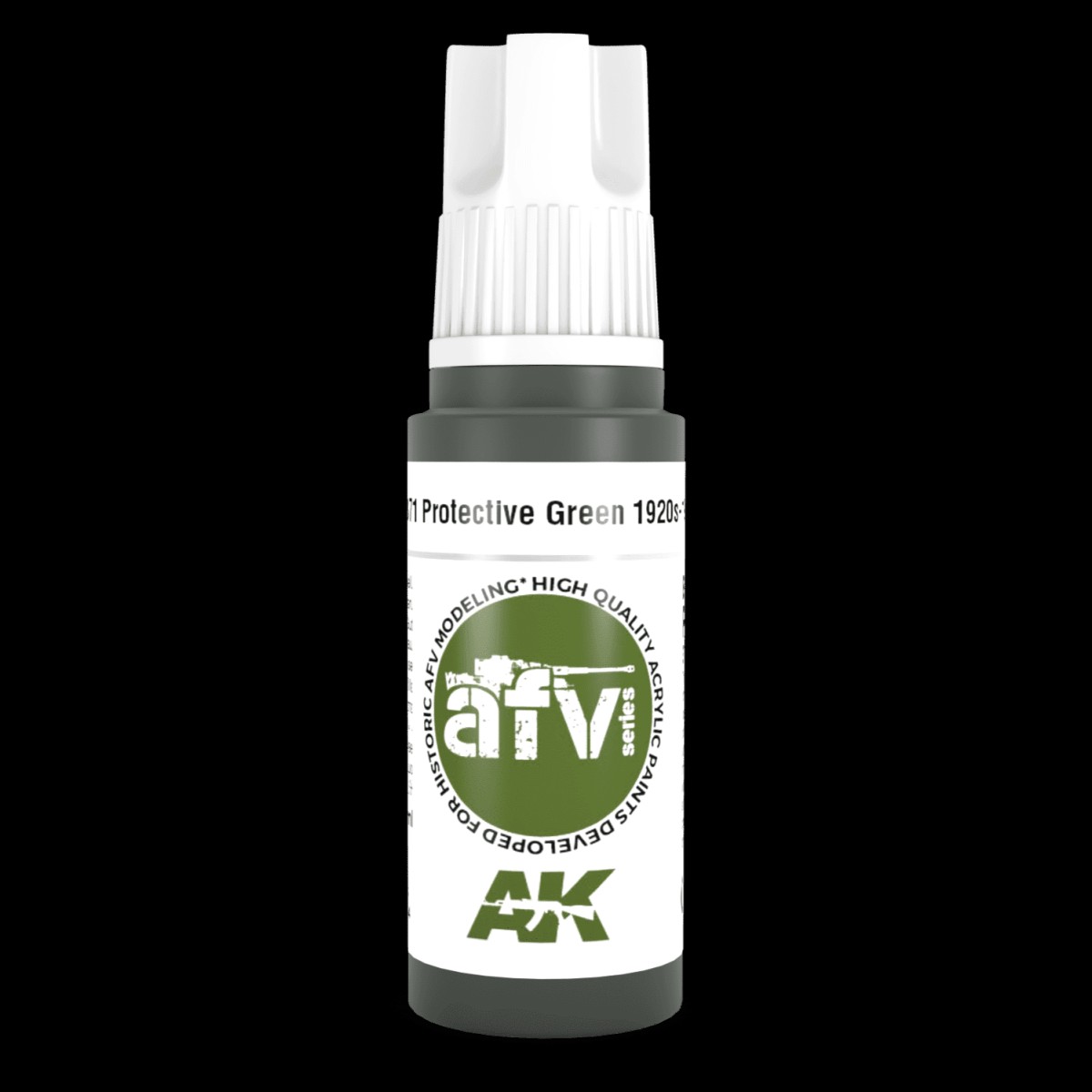 AK Interactive - 3rd Gen Acrylic - Protective Green 1920s-1930s 17ml (AK11371)