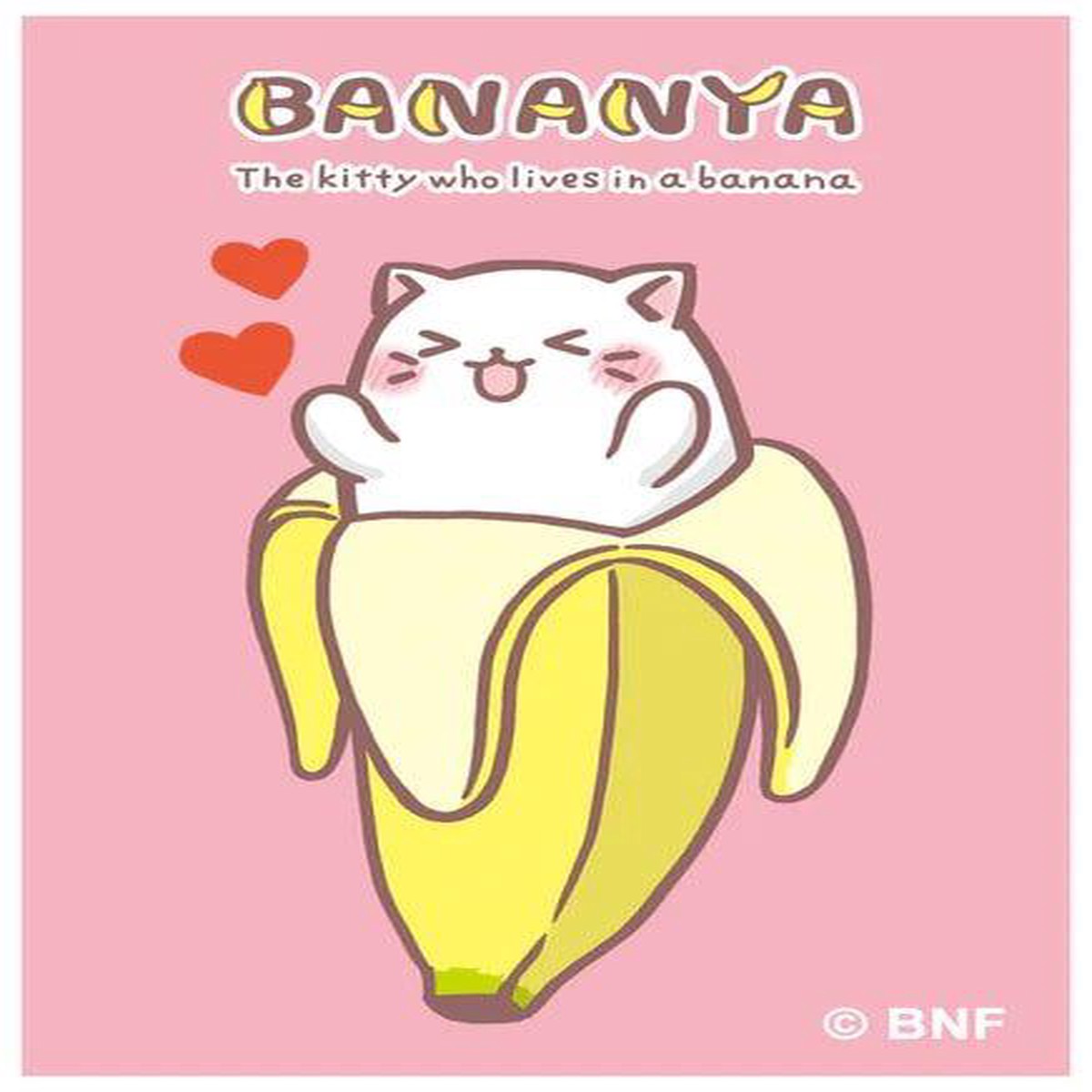 Bananya Card Sleeves Pink - Bananya Card Sleeves Pink