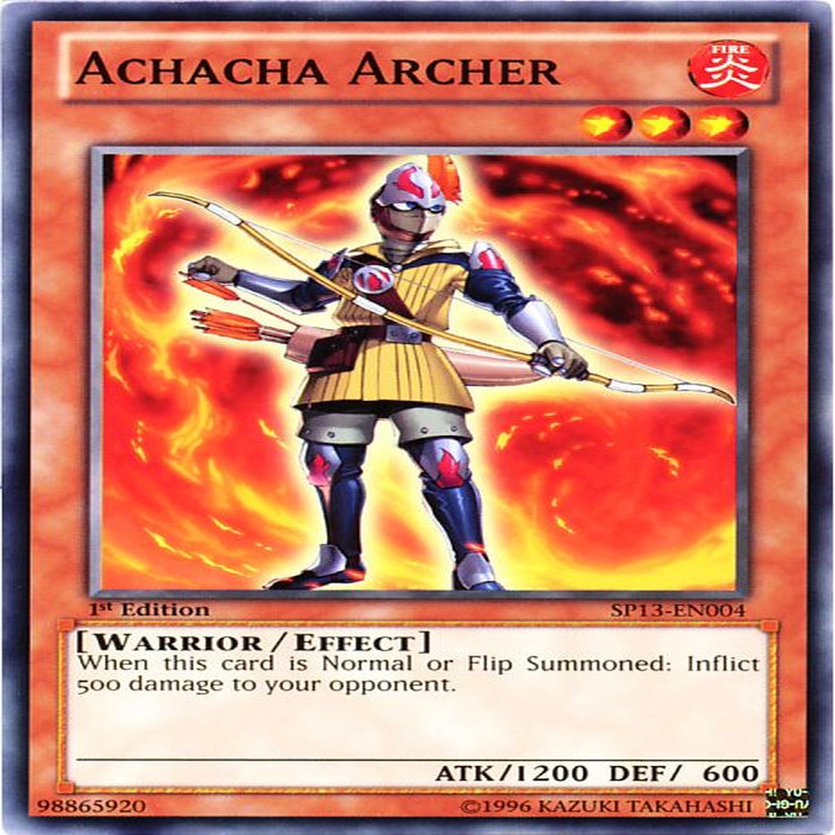 Achacha Archer [SP13-EN004] Common - NM Unlimited
