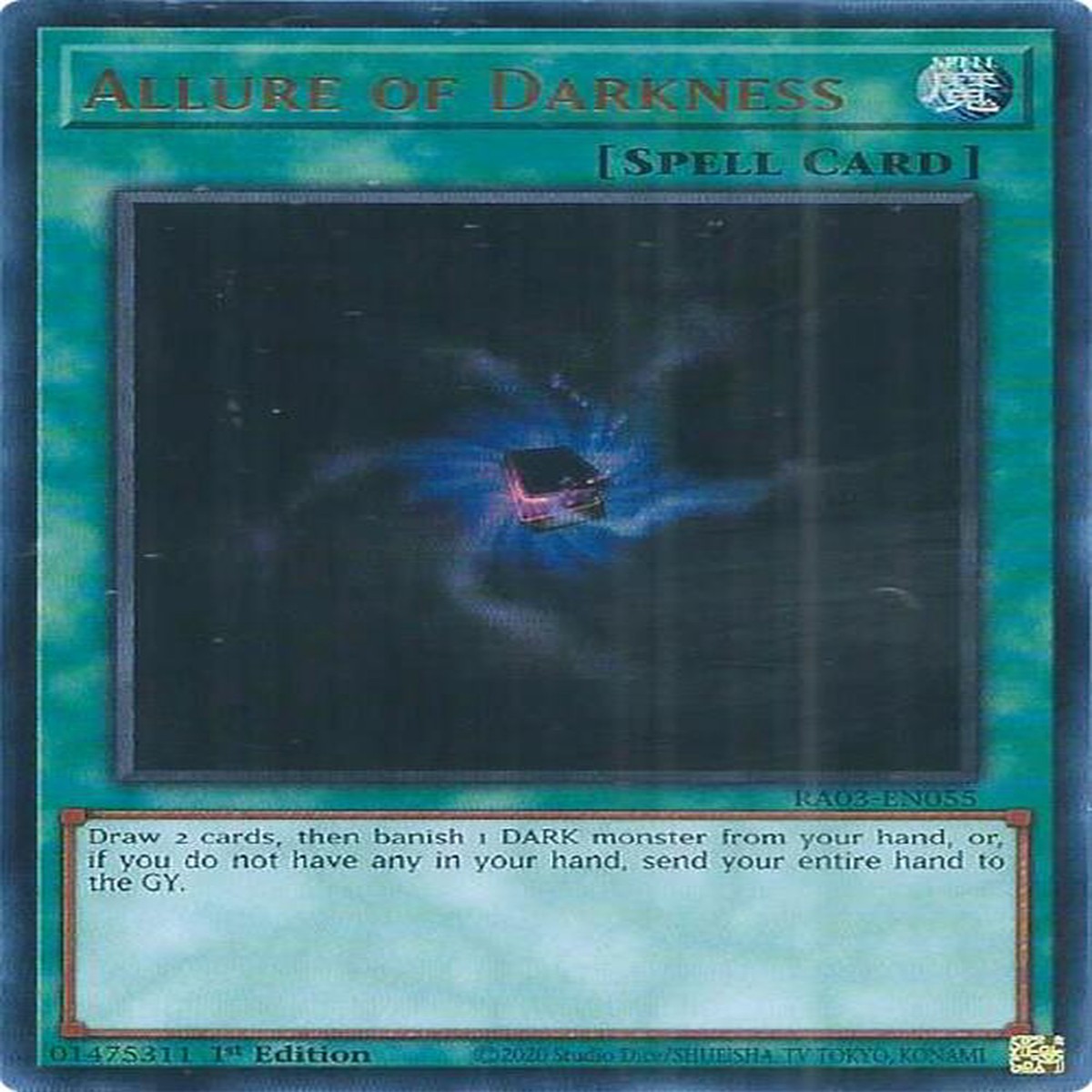 Allure of Darkness (UR) [RA03-EN055] Ultra Rare - NM 1st Edition