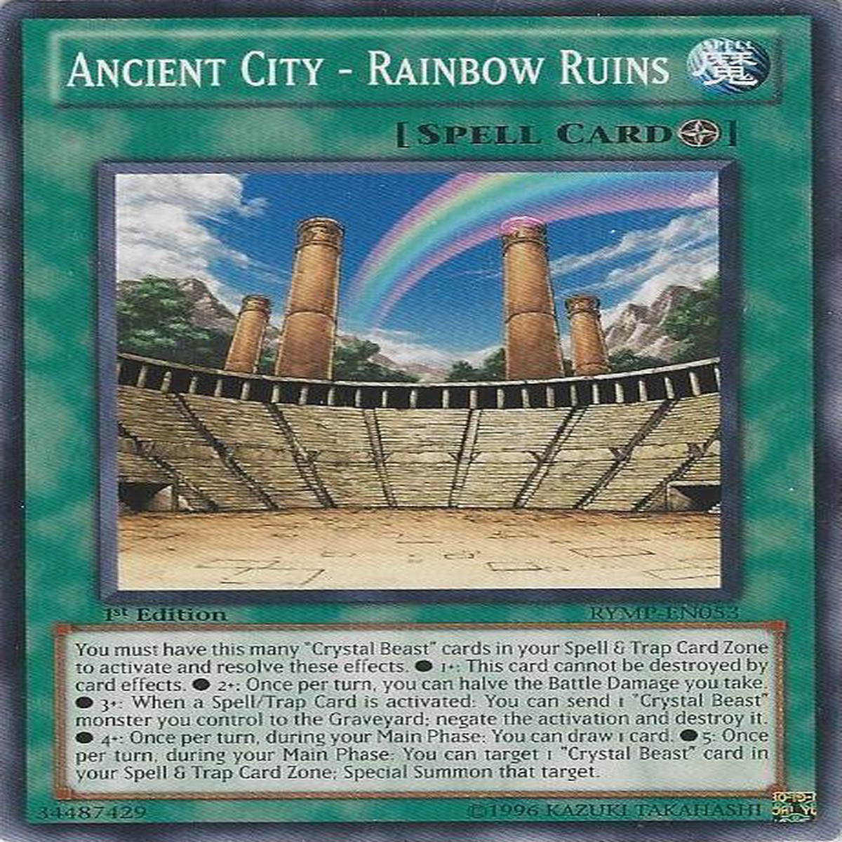 Ancient City - Rainbow Ruins [RYMP-EN053] Common - NM Unlimited