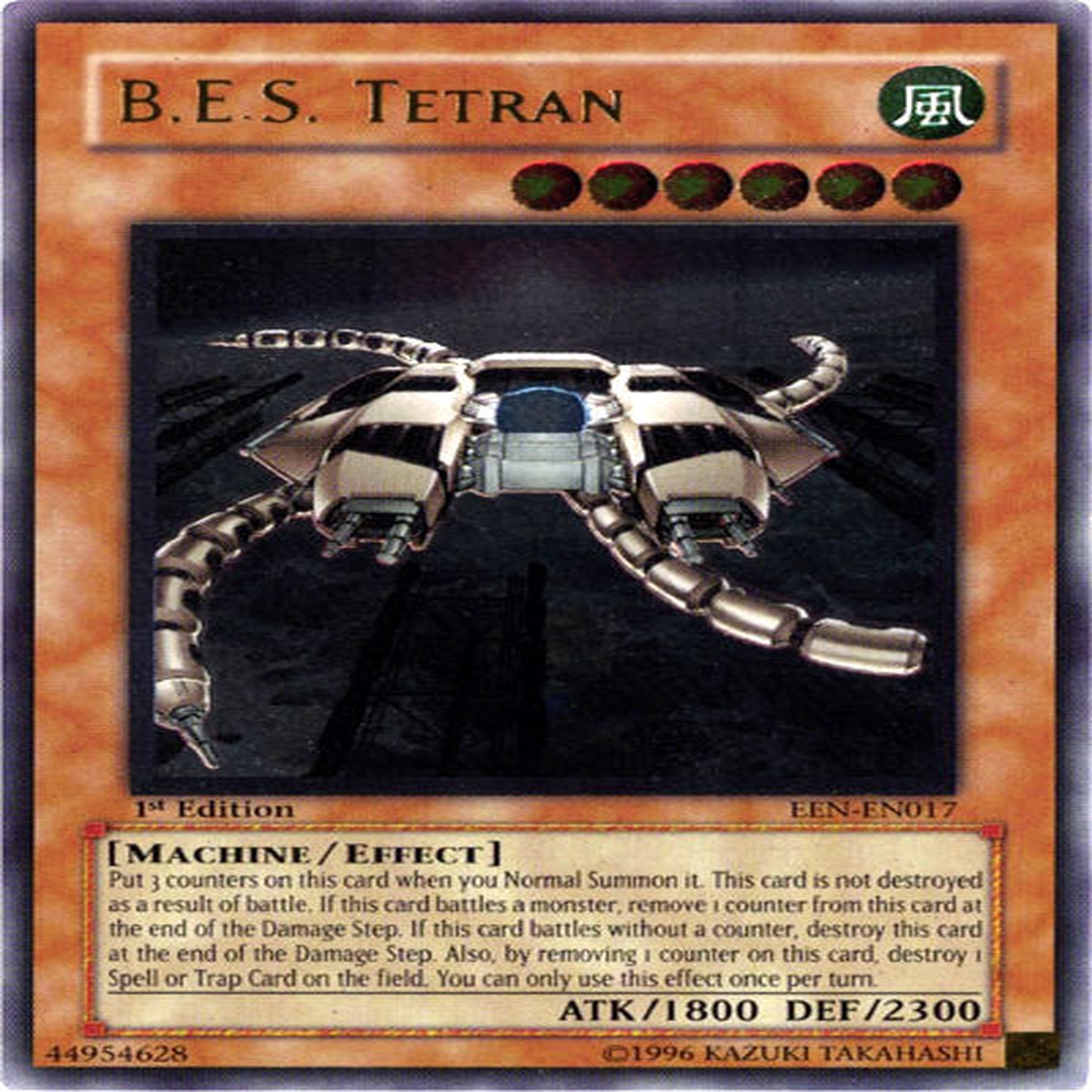 B.E.S. Tetran [EEN-EN017] Ultimate Rare - NM 1st Edition