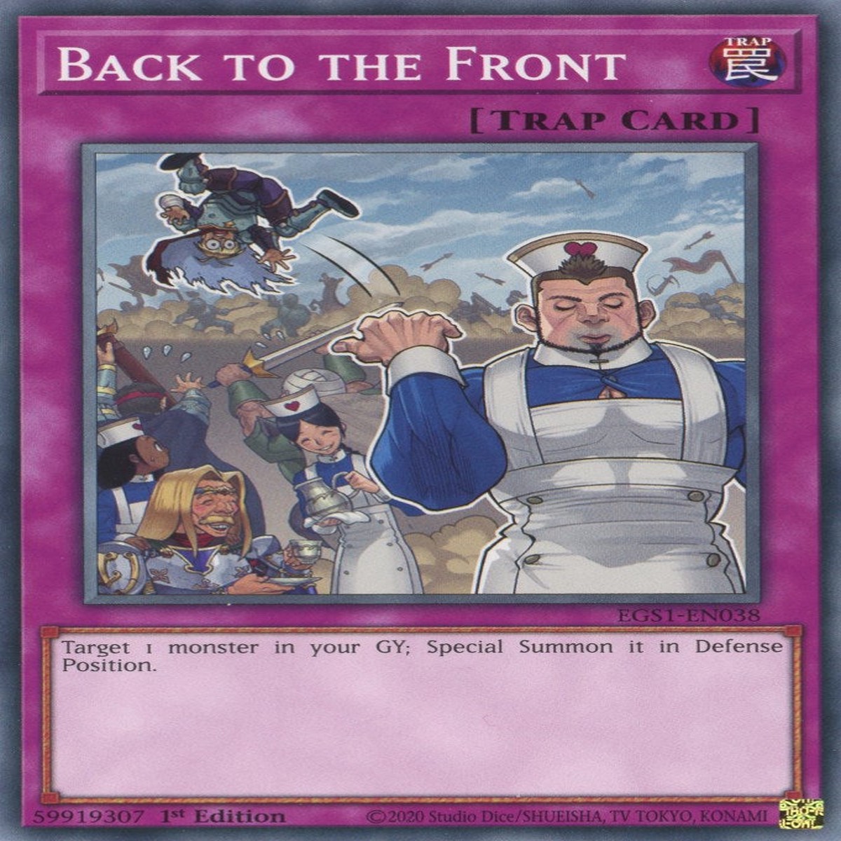 Back to the Front [EGS1-EN038] Common - NM Unlimited
