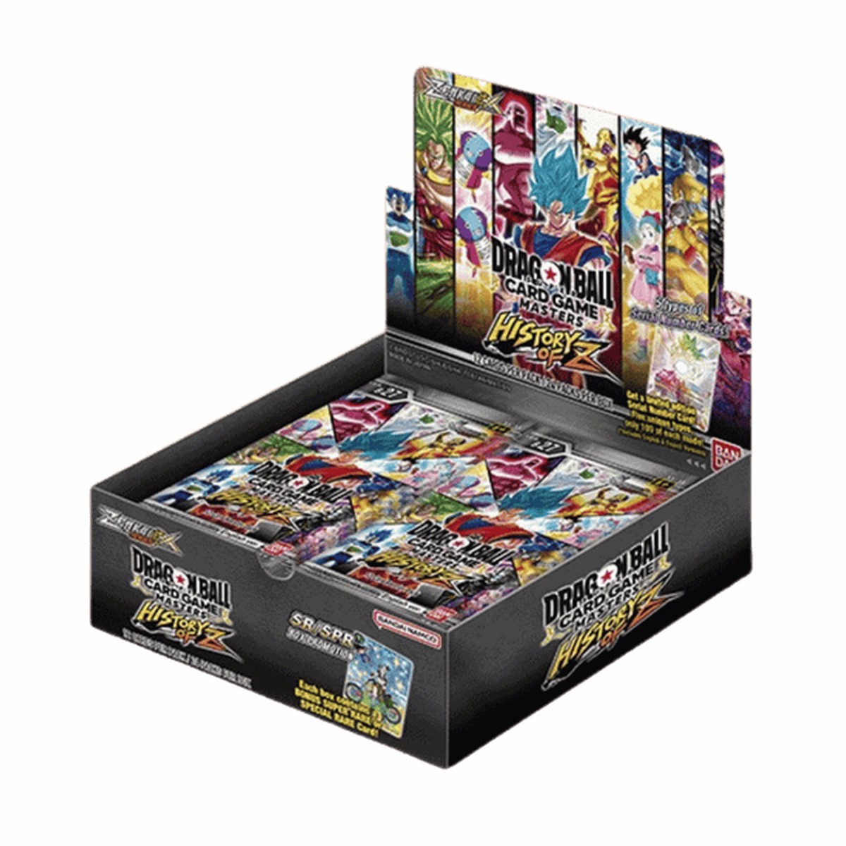 Dragon Ball Super Masters Zenkai Series EX 10 Booster Box (History of Z)