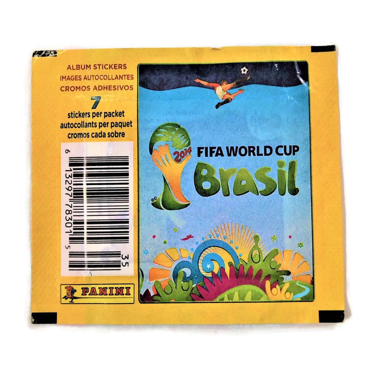 2014 Panini FIFA World Cup Brazil Sticker Pack (Lot of 28 Packs)